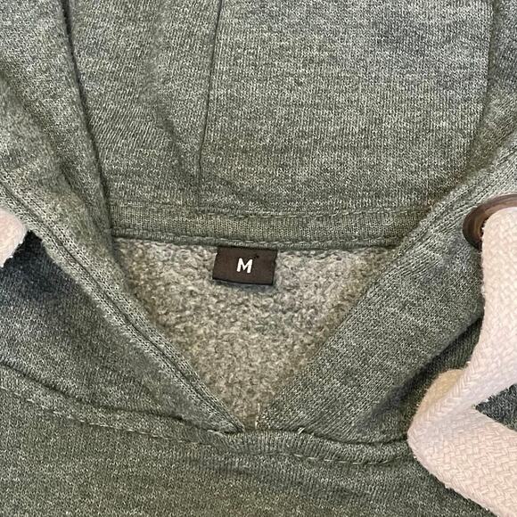 Ireland Collegiate Hoodie Women’s M Green Long Sleeve Fleece Sweatshirt Pullover - Picture 4 of 10